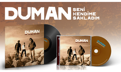 DUMAN'IN 'SENİ KENDİME SAKLADIM' ALBÜMÜ PLAK OLDU!